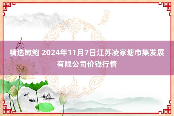 精选嫩鲍 2024年11月7日江苏凌家塘市集发展有限公司价钱行情