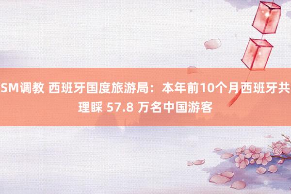 SM调教 西班牙国度旅游局：本年前10个月西班牙共理睬 57.8 万名中国游客