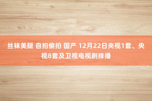 丝袜美腿 自拍偷拍 国产 12月22日央视1套、央视8套及卫视电视剧排播